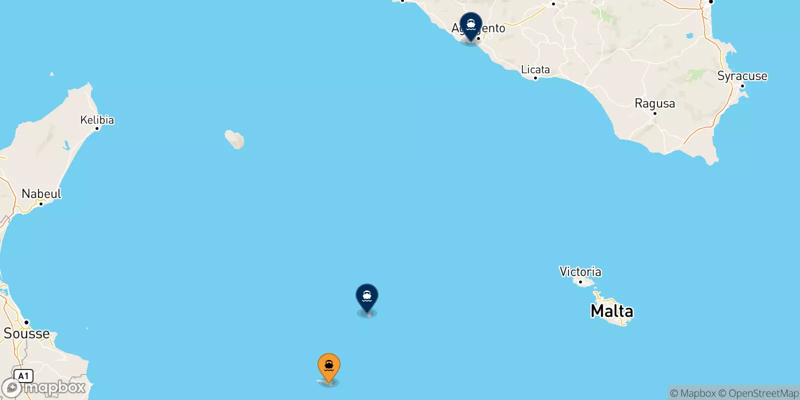 Ferries de Lampedusa