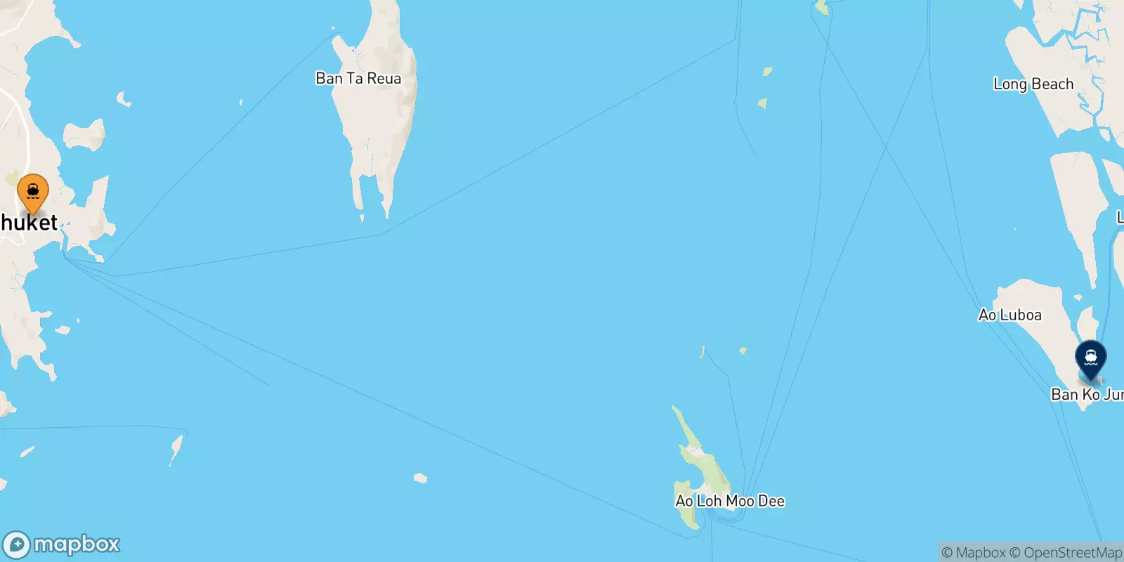 Ferries de Phuket (Rassada Pier) a Koh Jum